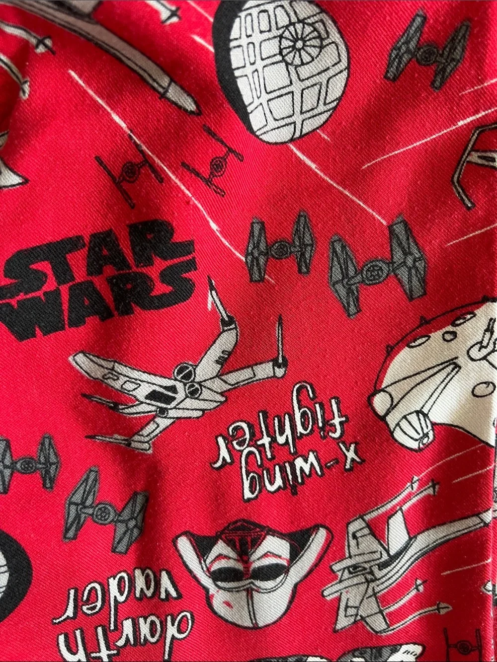 Gap Kids Red Star Wars Kids Pajama Pants, Size 6